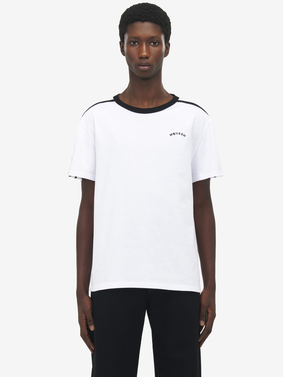 ALEXANDER MCQUEEN - McQueen Logo T-shirt - Item 832342QXAA89000